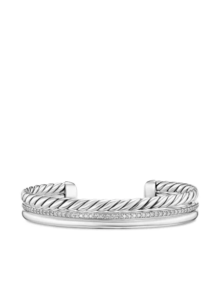 Brăţară David Yurman argintiu