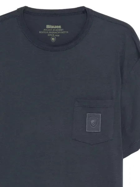 Tricou Blauer cu autograf albastru