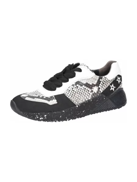 Sneakersy Paul Green sznurowane zamszowe zielone