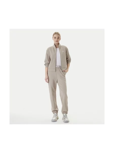 Nohavice Emporio Armani biela