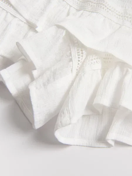 Reserved Спідниця-шорти білий