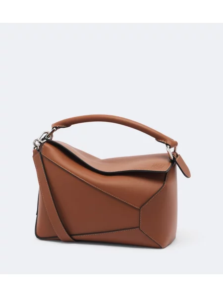 Top Loewe din piele maro