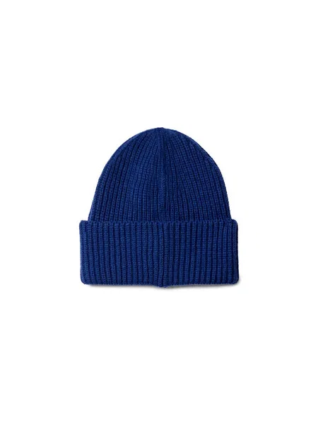 Calvin Klein Jeans Čiapka Monogram Rib Beanie modrá