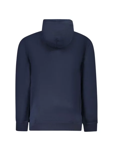 Hanorac cu glugă Tommy Hilfiger cu imagine albastru