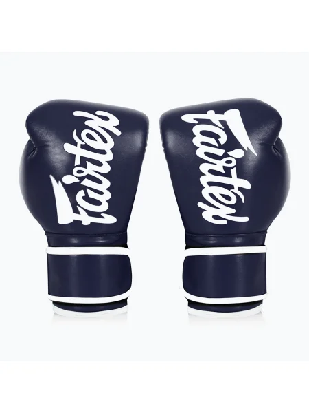 Fairtex mikroszálas csupaszujjas kesztyű. Méret: 8 oz kék