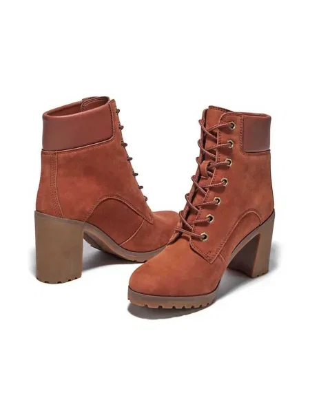 Pantofi Timberland din dantelă maro