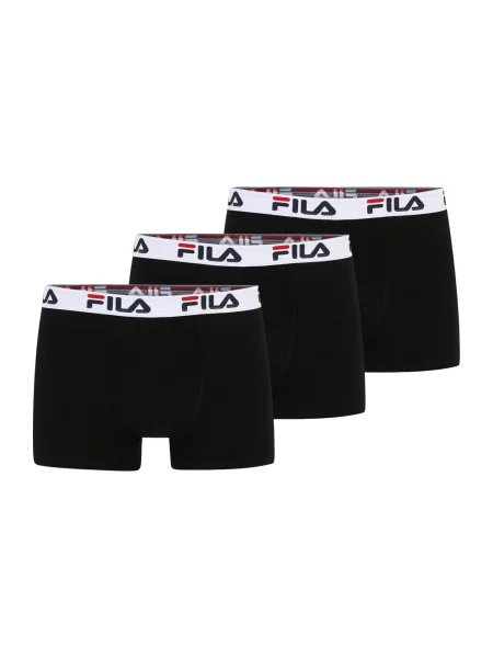 FILA Boxeri roșu / negru alb