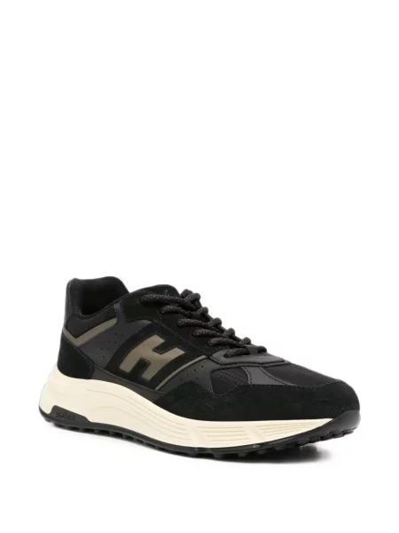 Sneakerși Hogan cu autograf negru