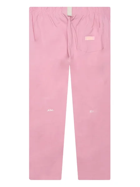Pantaloni Advisory Board Crystals cu broderie roz