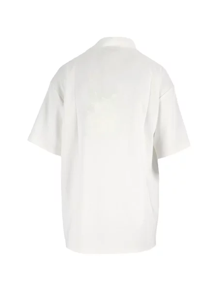 Scurt tricou Eleh cu funde alb