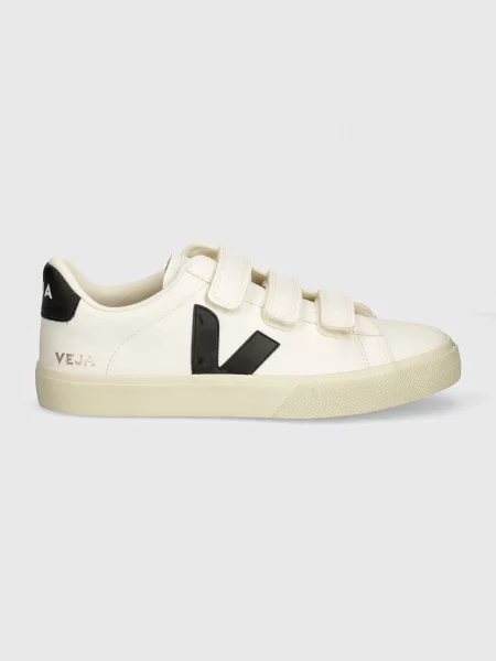 Sneakersy Veja z logo białe