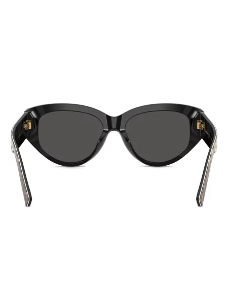 Слънчеви очила Dolce & Gabbana Eyewear с принт с леопардов принт черно