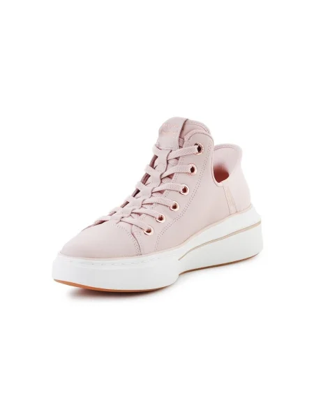 Kožené tenisky Skechers ružová