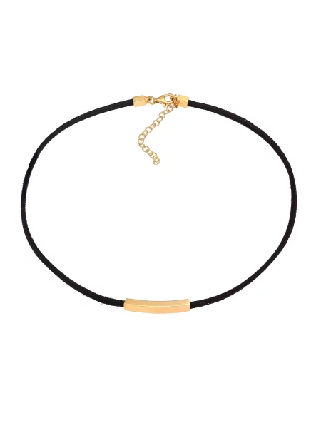 ELLI Verižica zlata črna