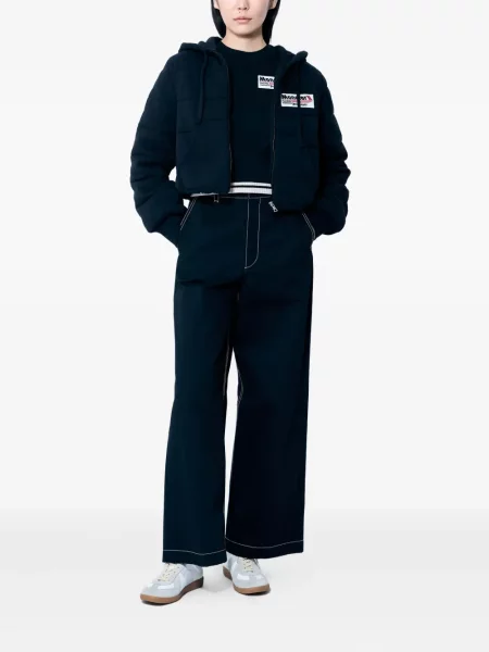 Pantaloni Palm Angels X Moncler negru