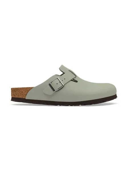 Birkenstock σαγιονάρες mules δερμάτινες Boston Oiled Leather