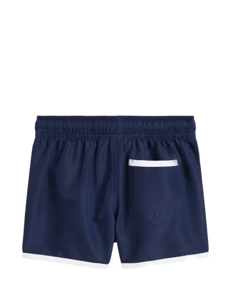 Kąpielówki dziecięce Polo Ralph Lauren niebieskie