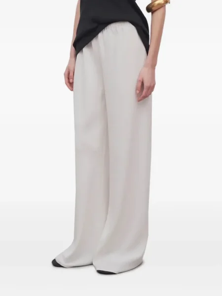 Pantaloni The Row alb
