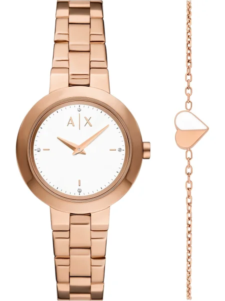 Palton Armani Exchange alb