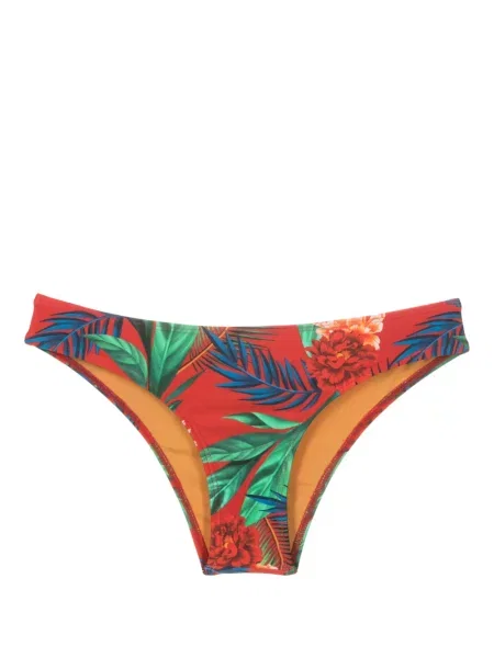 Bikini Lygia & Nanny s cvjetnim printom s printom crvena