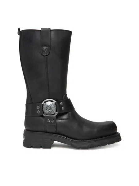 NEW ROCK Cizme negru