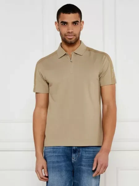 Calvin Klein Jeans Tenisz póló bézs