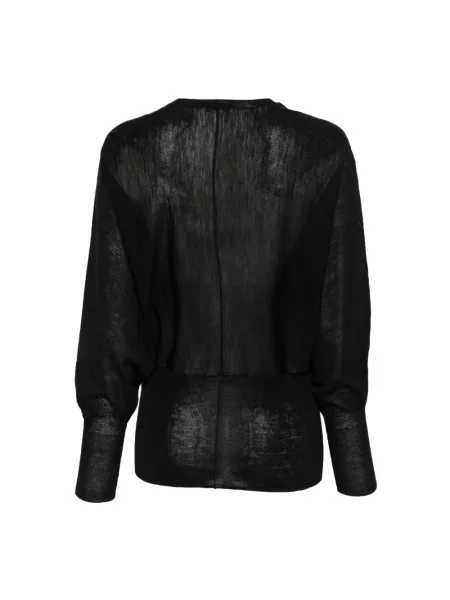 Sweter Soeur wełniany czarny