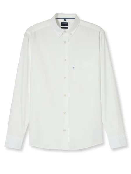 OLYMP Poslovna srajca črna bela