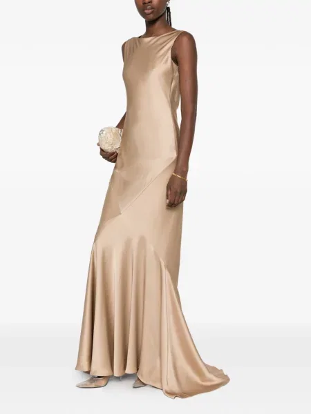Rochie maxi Max Mara din satin