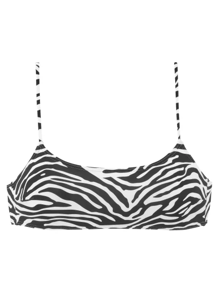 VENICE BEACH Sutien costum de baie negru alb