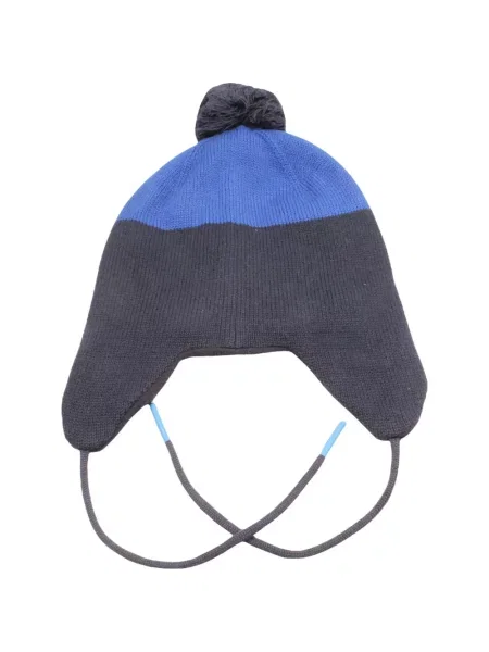Megztas kepurė Polo Ralph Lauren pom-poms pilka
