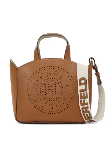 Чанта Karl Lagerfeld кафяво