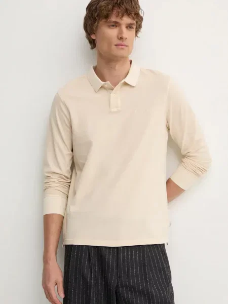 Majica z dolgimi rokavi Pepe Jeans NEW OLIVER GD LS bež