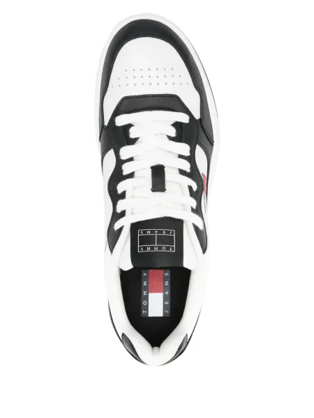 Sneakerși Tommy Jeans alb