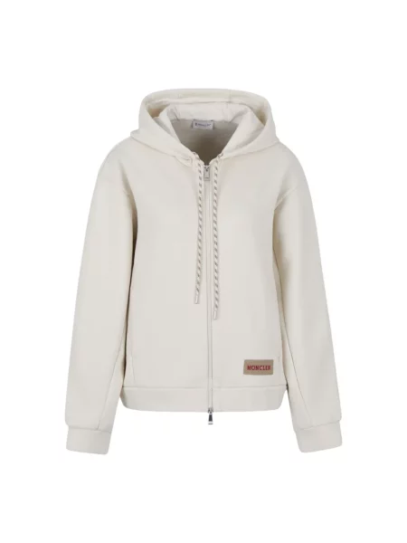 Bluza rozpinana Moncler biała