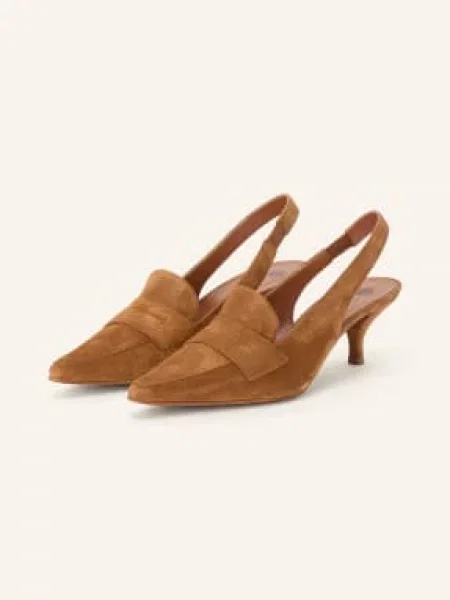 Roberto Festa Czółenka Typu Slingback Artemide braun
