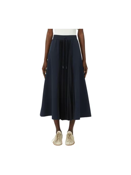 Spódnica Max Mara niebieska