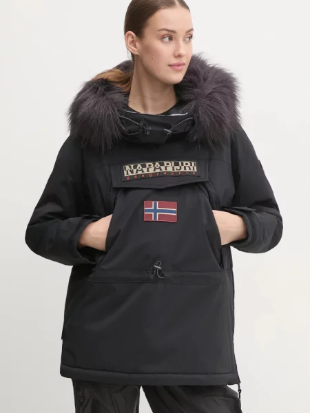 Яке Napapijri Skidoo зимен модел черно