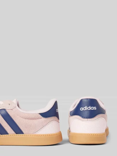 Sneakersy z nadrukiem z logo model ‘BREAKNET SLEEK’ różowe