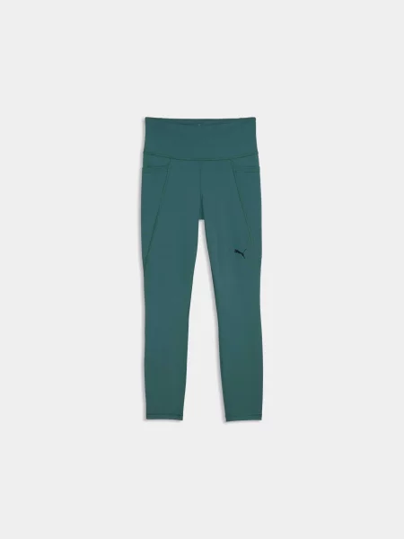 Спортивні леггінси PUMA W Tad Essential Tight Hw комбінований верх зелений