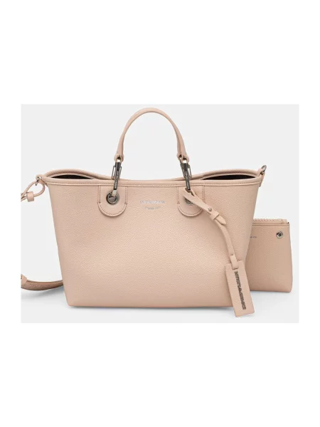 Emporio Armani torebka crossbody beżowa