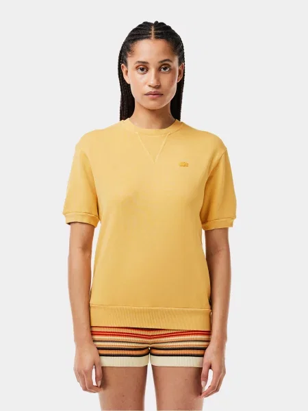 Футболка Lacoste оранжевая