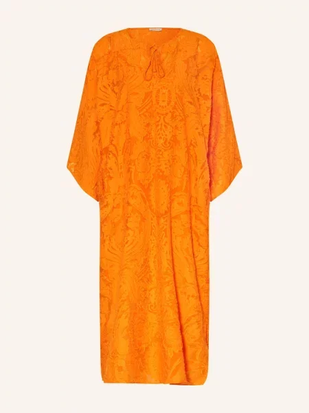 Mrs & Hugs Kaftan S Rukávem oranžová