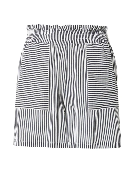 VERO MODA Pantaloni VMBUMPY negru alb