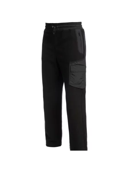 Fleece τρέξιμο παντελόνι Parajumpers μαύρο
