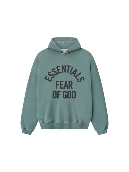 Bluza z kapturem Fear Of God zielona