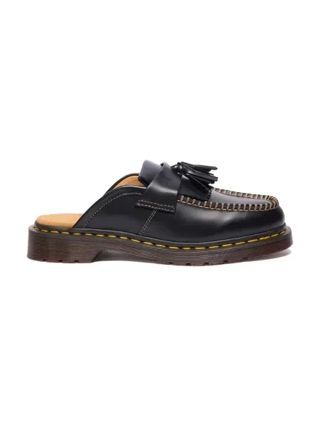 Dr. Martens papuci mocasini pentru femei din piele Adrian Mule negru