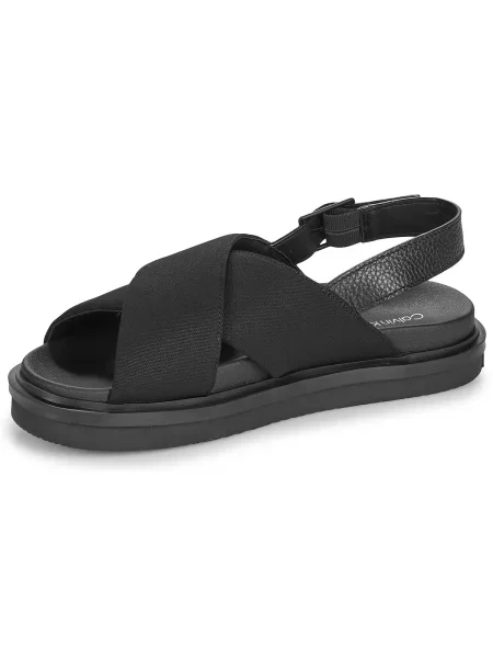 Pantofi Calvin Klein Jeans fără toc negru