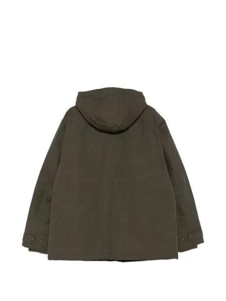 Palton Filson cu glugă verde