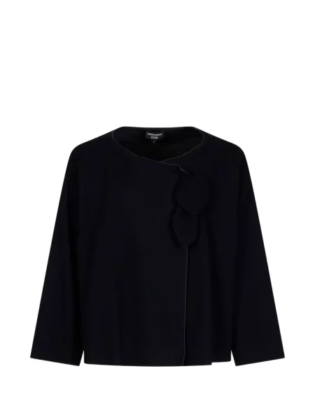 Яке Emporio Armani с апликация черно